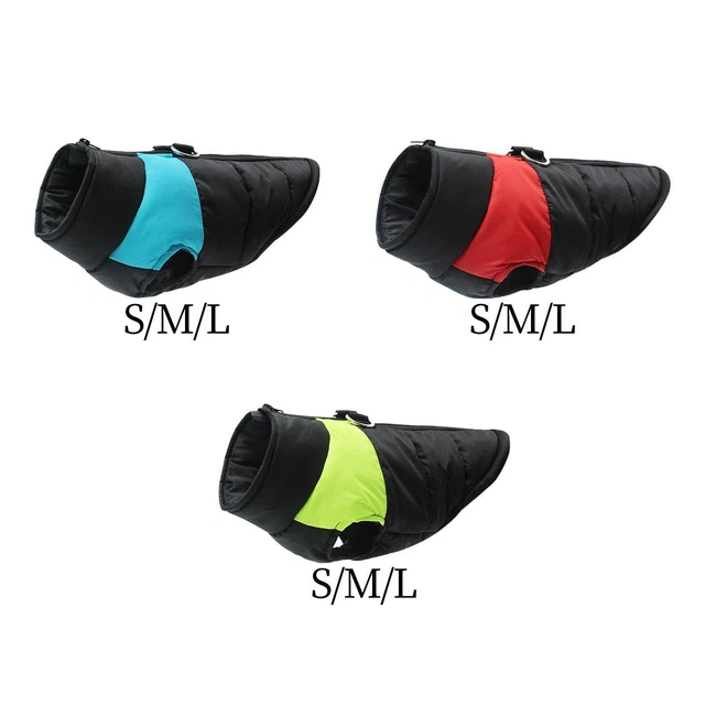 Winter Dogs Coat Vest Dogs Warm Puppy Jacket Cold Weather Pets Apparels for