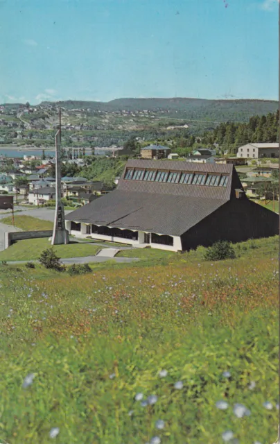 Eglise St-Luc La Partie Nord de CHICOUTIMI Quebec Canada Postcard