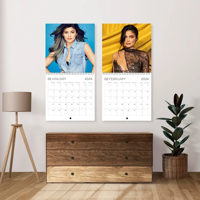 KYLIE JENNER CALENDAR 2024 Kylie Jenner 2024 Celebrity Wall Calendar KYLIE JENNER CALENDAR 2024 Kylie Jenner 2024 Celebrity Wall Calendar