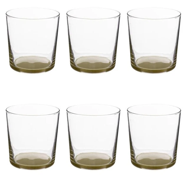 Lot de 6 Verres à Eau "Bodego" 34cl Transparent