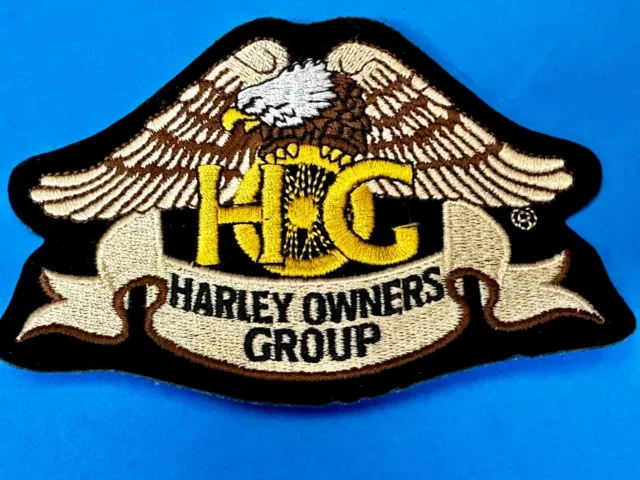 Harley Davidson Owners Group HOG LARGE PATCH for Jacket or Vest