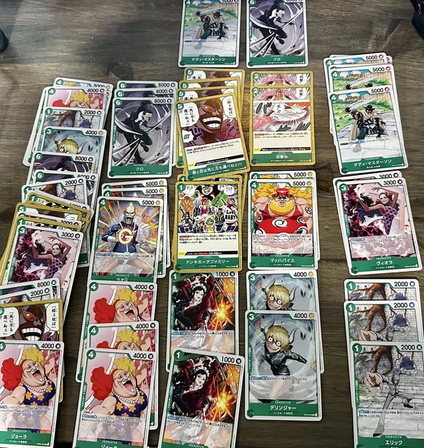 ONE PIECE CARD Game OP4 Green Deck Builder/Starter, One Piece 4
