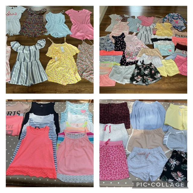 *** Massive Girls 8-10 Years Summer Bundle 31 Items, Next, Gap, New Look, H&M***