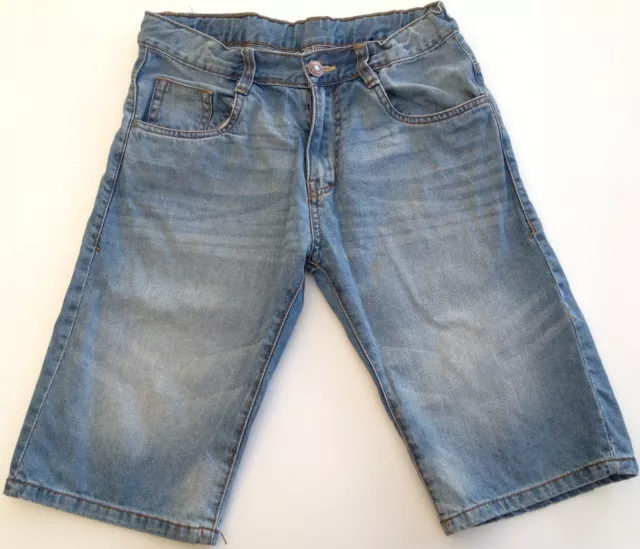 vteu001 vetement enfant SHORT / BERMUDA EN JEAN BLEU 11/12 ans 152 cm zara kids