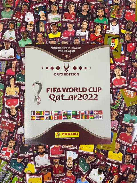 Figurine Panini World Cup Qatar 2022 Oryx a scelta da POL1 a FWC29 Ed. Svizzera