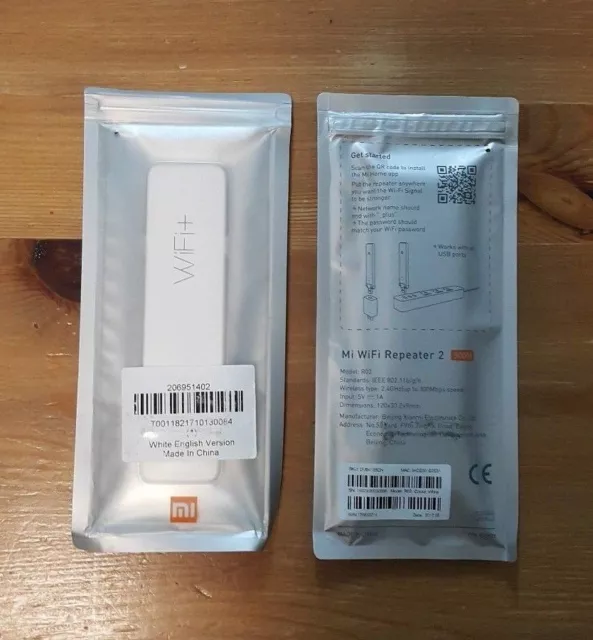 Xiaomi Mi Wifi Repeater Amplifier 2 Wireless Booster Extender 300Mbps USB  Power