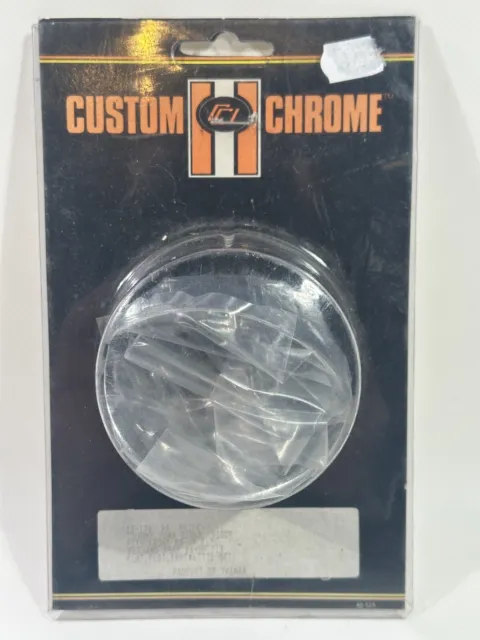 Custom Chrome Chrome Turn Signal Visor 15-176 für Harley Front 88 -UP Flic S74
