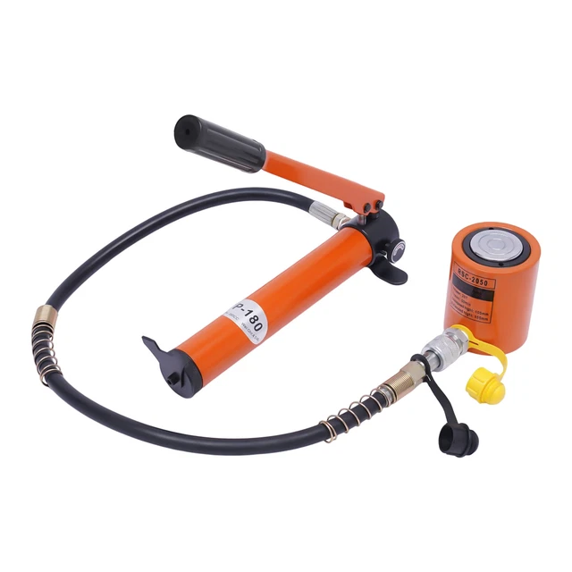 KANBCNG Handhydraulik-Set – 20 T Zylinder + CP-180 Pumpe, 70 MPa, Hub 50 Mm – Zum Heben, Biegen, Richten