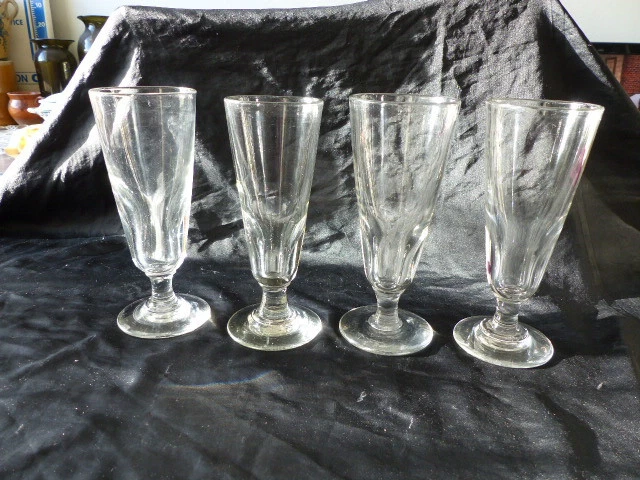 Excelsa Portofino Lot De 6 Verres, Blanc/Noir/Gris, 30 Cl