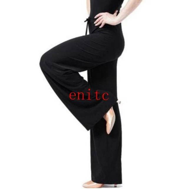 Ballroom Dance Pants Modern Waltz Tango Standard Dancewear Latin Pants Trousers