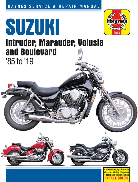Haynes 2618 Manuale Di Riparazione Moto Per Suzuki C 50 T Boulevard 2023