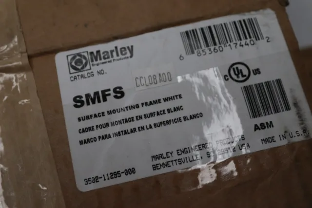 Marley Surface Mounting Frame White SMFS