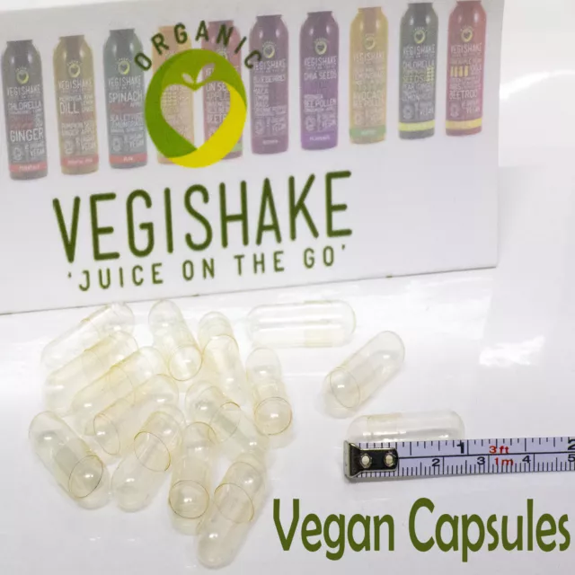 500 capsule Vuote Taglia 00 HPMC Vegan Halal Kosher auto-riempitive in polvere di alta qualità