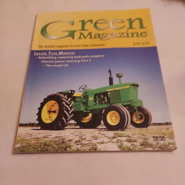 2018 July, Green Magazine For John Deere Enthusiasts, Beast In The Field