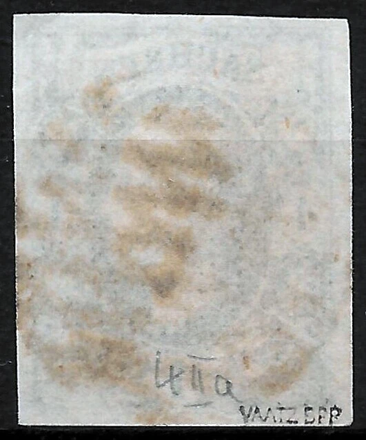 SACHSEN 1851; MiNr. 4IIa ; 1 Neugroschen; BPP geprüft; einwandfrei! 3