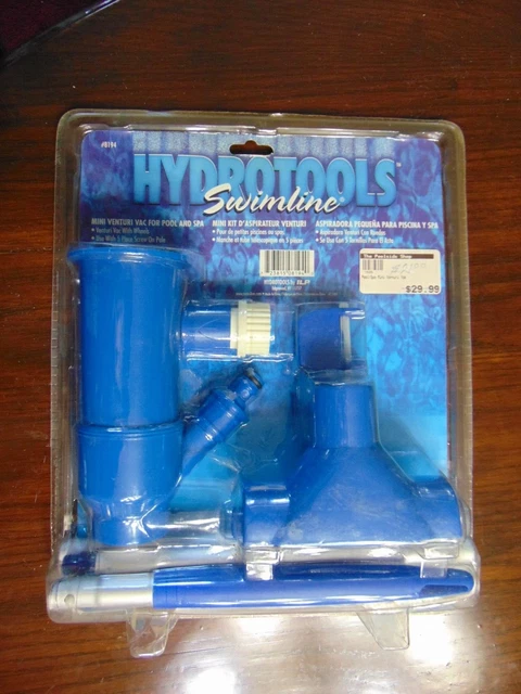 Mini Venturi Pool & Spa Vacuum for Small Pools & Spas with Pole #8194