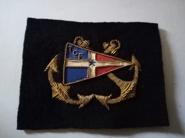 Insigne tissu spécialité personnel médical kriegsmarine ww2 - Collection
