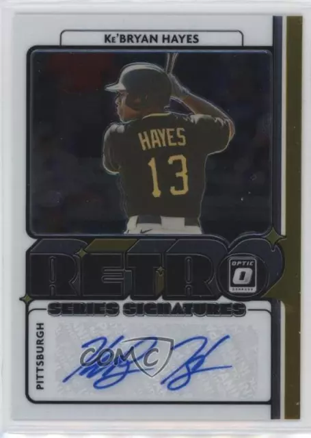 2021 Panini Donruss Optic Retro Signature Series Ke'Bryan Hayes Rookie Auto RC