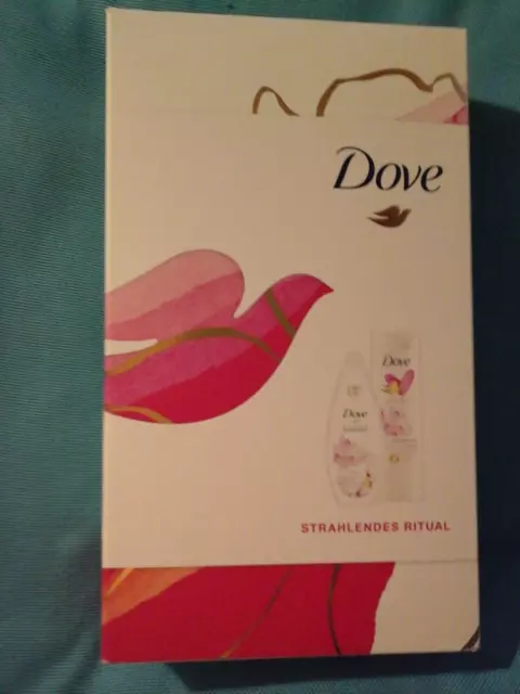 Dove 2er Geschenkset Duschgel Pflegedusche Body Lotion Strahlendes Ritual NEU