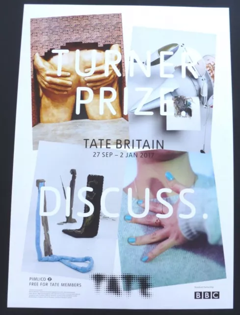 The Turner Prix 2016 Art Exhibition Affiche