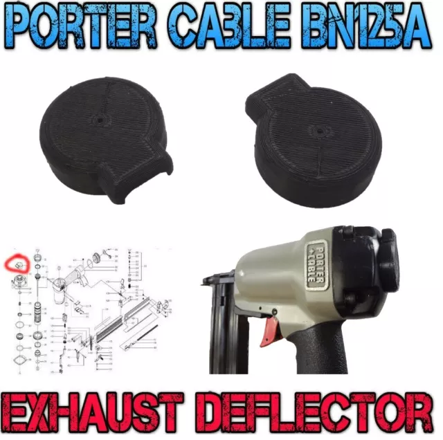 Porter Cable BN125A BN200A Brad Nailer Exhaust Deflector - Replaces PN: 894698