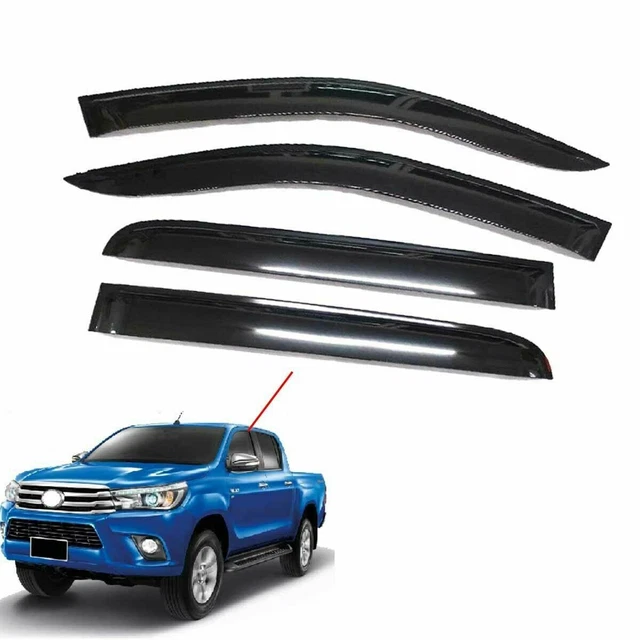 Adatto Per Toyota Hilux Revo 2017 Deflettore Finestra Visiera Parasole Parasole