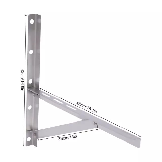 Mini Split Wall Mounted Mounting AC Rack Air Conditioner Bracket Hanging Rack 3