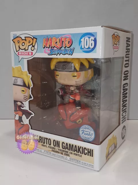Figurine Pop Naruto #106 pas cher : Naruto et Gamakichi