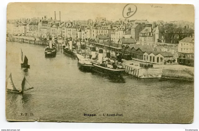 CPA - Carte postale - France - Dieppe - L'Avant Port ( CP4111 )