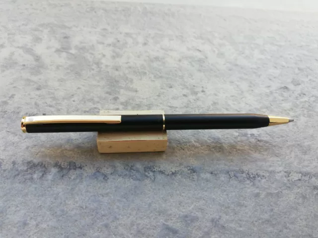 Ballpoint Pen (Boligrafo) Sheaffer Modelo Trz 260 Medium Negro Crom Y Plaque