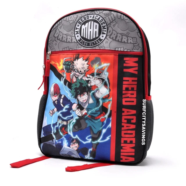 MY HERO ACADEMIA Backpack Deku Bakugo Shoto Todoroki School Travel