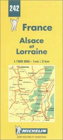 Michelin Karten, Bl.516 : Elsass, Lothringen; Alsace, Lo... | Buch | Zustand gut