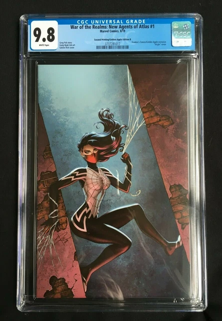War of The Realms: New Agents of Atlas #1 Virgin Cover CGC 9.8 3737281017
