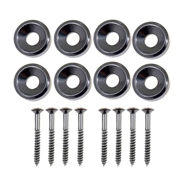 8 Pieces Electric Guitar Neck Joint Mounting Ferrules Bushings 14mm