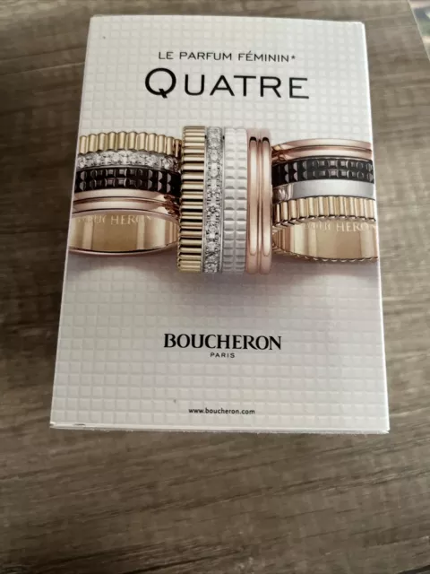 Boucheron Quatre pour Femme 100 ml Eau de Parfum Vaporisateur