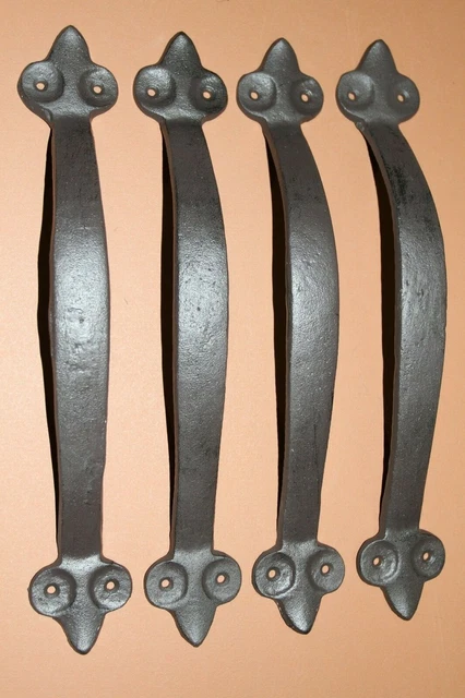 Extra Large Barn Door Pull Hand-Forged Steel, 15 1/2 inch, HW-39 12