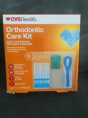 Cvs Orthodontic Care Kit For Braces, Implants, Bridges - New In Box