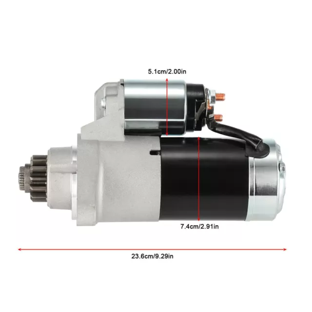 FITS MAZDA RX8 STARTER MOTOR UPRATED 2.2kW HIGH TORQUE 14-TOOTH N3R3 FOR MANUAL 2