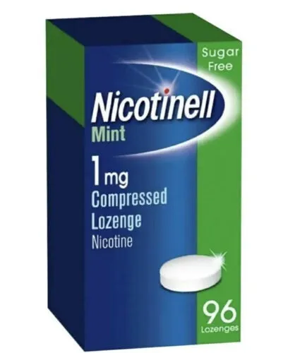 Nicotinell Nikotin Lutschtabletten 1 mg, zuckerfrei neuwertig 96 Lutschtabletten