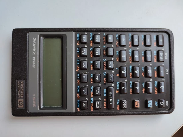 Calculatrice Scientifique Vintage HP 32S RPN - Hewlett Packard - Testée