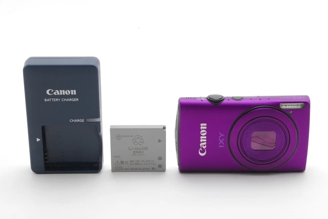 [ Near MINT ] Canon PowerShot IXY 600F Digital Camera Purple From Japan