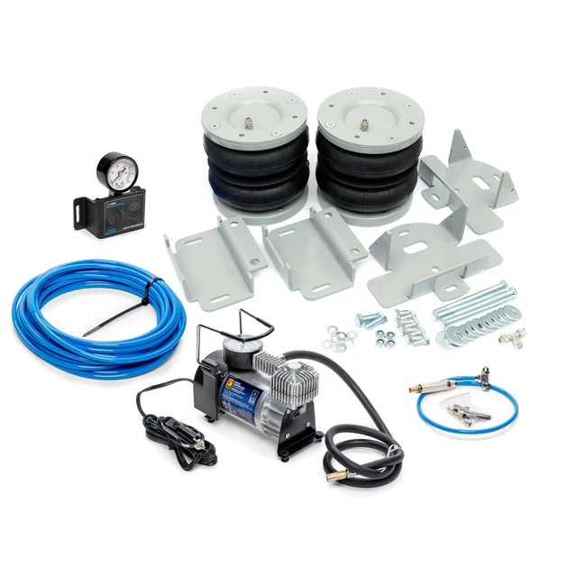 2x Suspension Pneumatique + Compresseur 12V Kit For Ford Transit 01 20 4000kg 82907403