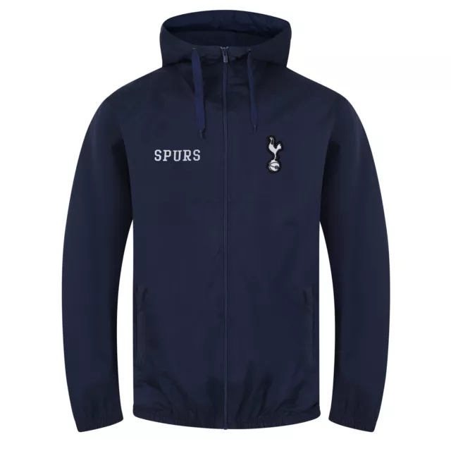 Tottenham Hotspur Mens Jacket Shower Windbreaker OFFICIAL Football Gift