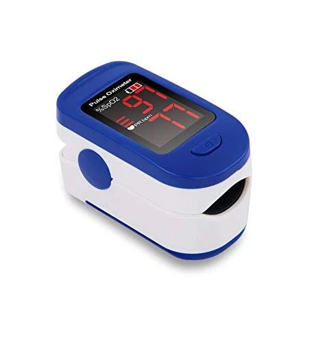 Oxymètre de doigt portable professionnel 4 directions réglables, écran OLED à 2