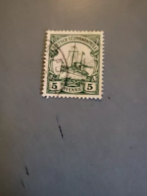 Stamps German South West Africa Scott #27 used