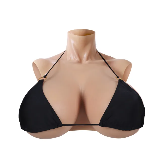 ROANYER S Cup Breast Forms Crossdresser Silicone Breasts Fake
