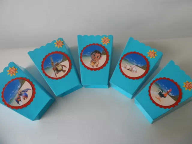 Care Bears Party favors. Popcorn, candy box. goodie bags SET OF 10