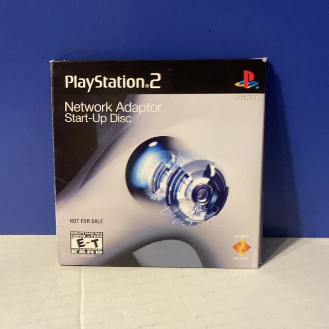 SONY PLAYSTATION 2 (PS2) Official Network Adapter StartUp Disc