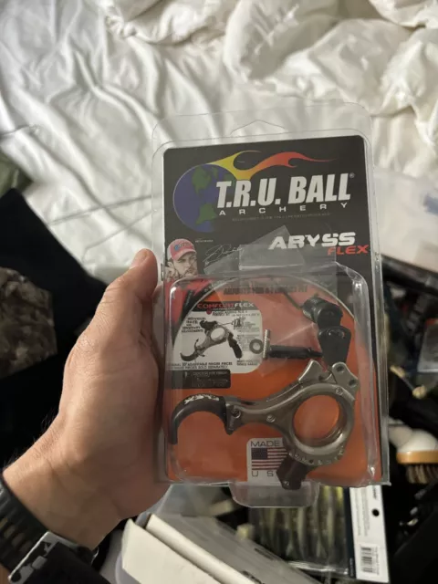 TRU Ball Abyss Flex Thumb Trigger Archery Release Aid