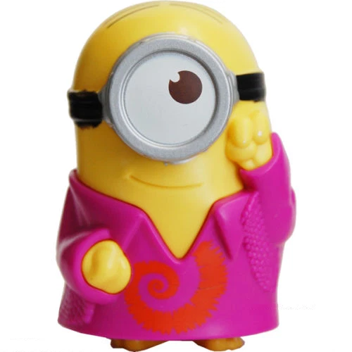 Mcdonalds 2015 Minions Talking Groovy Minion #8 Happy Meal USA Release New